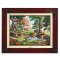 Kinkade Disney Canvas Classics: Winnie the Pooh I (Classic Brandy Frame)