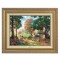 Kinkade Disney Canvas Classics: Winnie the Pooh II (Classic Antique Gold Frame)