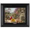Kinkade Disney Canvas Classics: Snow White Dancing in the Sunlight (Classic Black Frame)