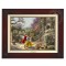 Kinkade Disney Canvas Classics: Snow White Dancing in the Sunlight (Classic Brandy Frame)