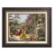 Kinkade Disney Canvas Classics: Snow White Dancing in the Sunlight (Classic Aged Bronze Frame)