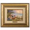 Kinkade Disney Brushworks: Donald and Daisy - A Duck Day Afternoon (Classic Antique Gold Frame)
