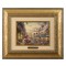 Kinkade Disney Brushworks: Minnie Rocks The Dots On Rodeo Drive (Classic Antique Gold Frame)
