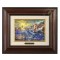 Kinkade Disney Brushworks: The Little Mermaid (Classic Burl Frame)