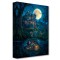 Treasures on Canvas: A Haunting Moon Rises by Rodel Gonzalez