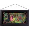 Kinkade Disney Stained Glass Art: Sleeping Beauty (Black Frame)