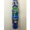 Hand Painted Baseball Bat by Charles Fazzino