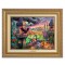 Kinkade Disney Canvas Classics: Maleficent (Classic Antique Gold Frame)
