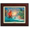 Kinkade Disney Canvas Classics: Moana (Classic Burl Frame)