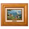 Kinkade Disney Brushworks: Mickey and Minnie in the Alps (Classic Antique Gold Frame)