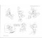 Disney Publication Model Sheet: Mickey Mouse - Various Poses II