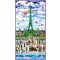 Waking Up In Paris by Charles Fazzino (Artist Proof)