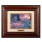 Kinkade Disney Brushworks: 101 Dalmatians on the Run (Classic Burl Frame)