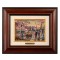 Kinkade Disney Brushworks: Mary Poppins Returns (Classic Burl Frame)