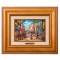 Kinkade Disney Brushworks: Mickey and Minnie in Mexico (Classic Antique Gold Frame)