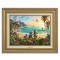 Kinkade Disney Canvas Classics: Lilo & Stitch (Classic Antique Gold Frame)