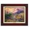 Kinkade Disney Canvas Classics: The Evil Queen (Classic Brandy Frame)