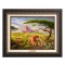 Kinkade Disney Canvas Classics: The Lion King Remember Who You Are (Classic Aged Bronze Frame)