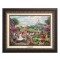 Kinkade Disney Brushworks: Cinderella Happily Ever After (Classic Aged Bronze Frame)