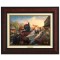 Kinkade Canvas Classics: Harry Potter Hogwarts Express (Classic Burl Frame)