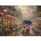 Disney Mickey and Minnie in Paris by Thomas Kinkade Studios