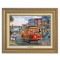 Kinkade Disney Canvas Classics: Mickey and Minnie in San Francisco (Classic Antique Gold Frame)