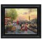 Thomas Kinkade Brushstroke Vignette: Mickey and Minnie in London