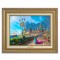 Kinkade Disney Canvas Classics: Frozen Celebration in Arendelle (Classic Antique Gold Frame)