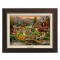 Kinkade Disney Canvas Classics: Mickey and Minnie Rocky Mountain Roundup (Classic Espresso Frame)