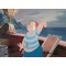 Peter Pan OPC: Smee signed by Marc Davis, Ollie Johnston and Frank Thomas (19136)
