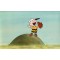 23) PEANUTS Original Production Art: "Baseball Summer 2025" An original production cel set-up with 1 animator's original production drawing (IST-13604)