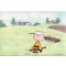34) PEANUTS Original Production Art: "Baseball Summer 2025" Original Production Cel Set-UP with Animator's original production drawing(s) (IST-014A02)