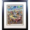 Super Bowl XL: Detroit by Charles Fazzino framed