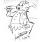 Iwao Takamoto Original Drawing: Rosie With Teacup (5155)