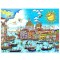 The Sun Rises Over Venice By Charles Fazzino (Premiere)