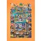 Timeless Memories of T.V. by Charles Fazzino (Orange Edition)